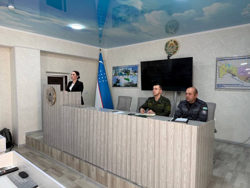 Жиноят ишлари бўйича Томди туман суди томонидан сайёр суд ҳамда ҳуқуқий тарғибот тадбири ўтказилди