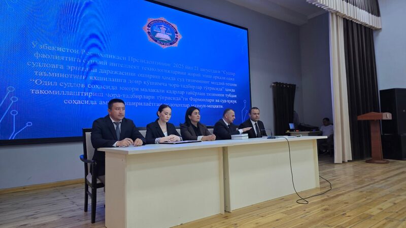 Зарафшон шаҳрида ўтказилган сайёр суд ҳамда ҳуқуқий тарғибот тадбири тафсилотлари